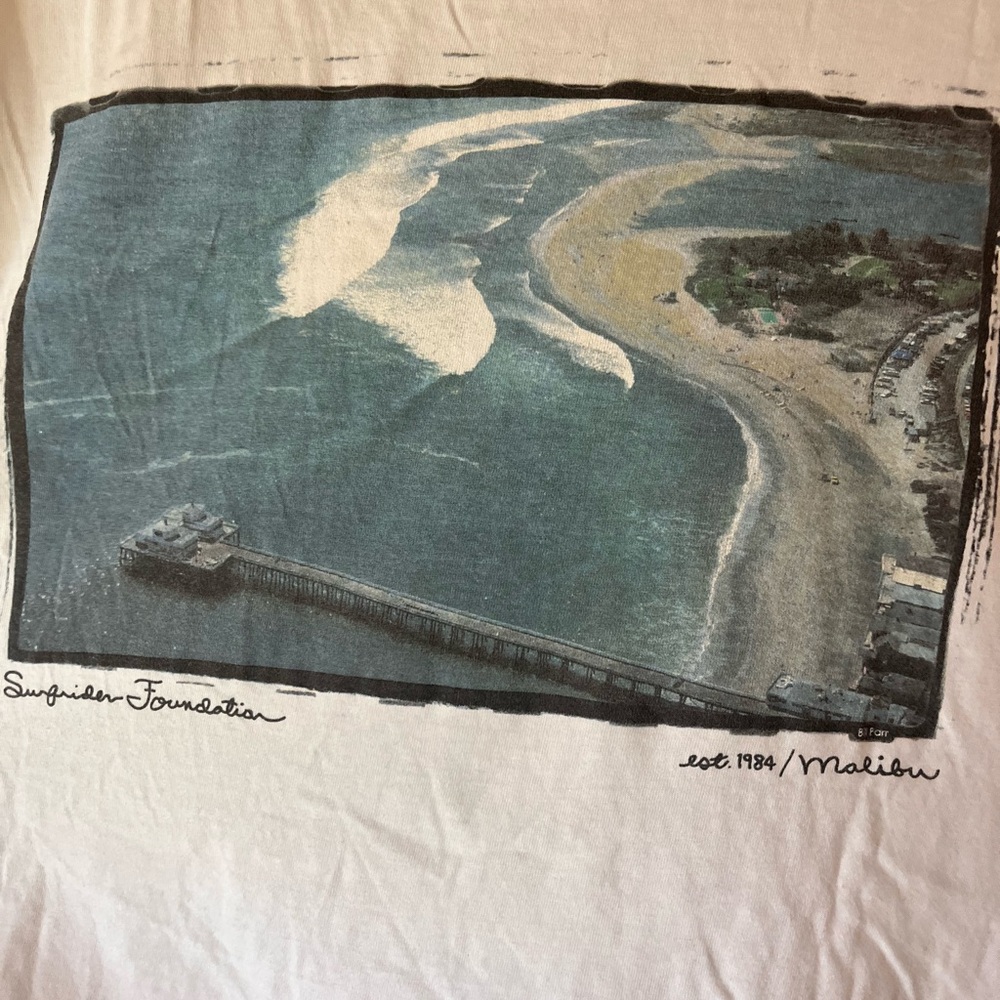 Surfrider Foundation Malibu Beach Graphic T-Shirt